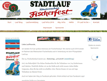 Tablet Screenshot of fischerfestlauf.de
